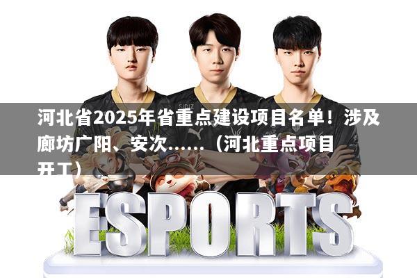 河北省2025年省重点建设项目名单!涉及廊坊广阳、安次......(河北重点项目开工)