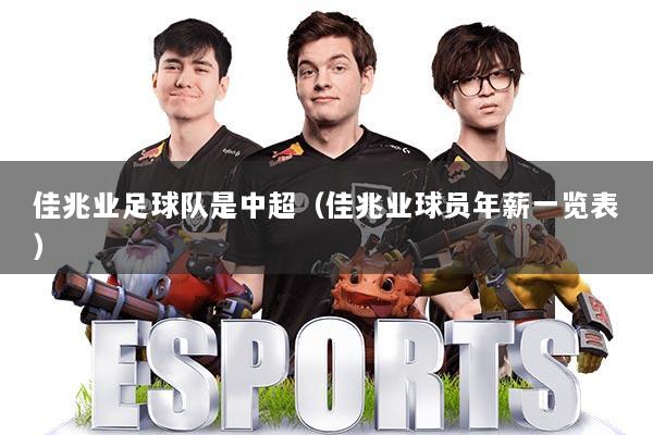 佳兆业足球队是中超（佳兆业球员年薪一览表）